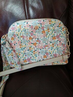 NWT Nanette Lepore Tahlia Dome Crossbody with Scarf